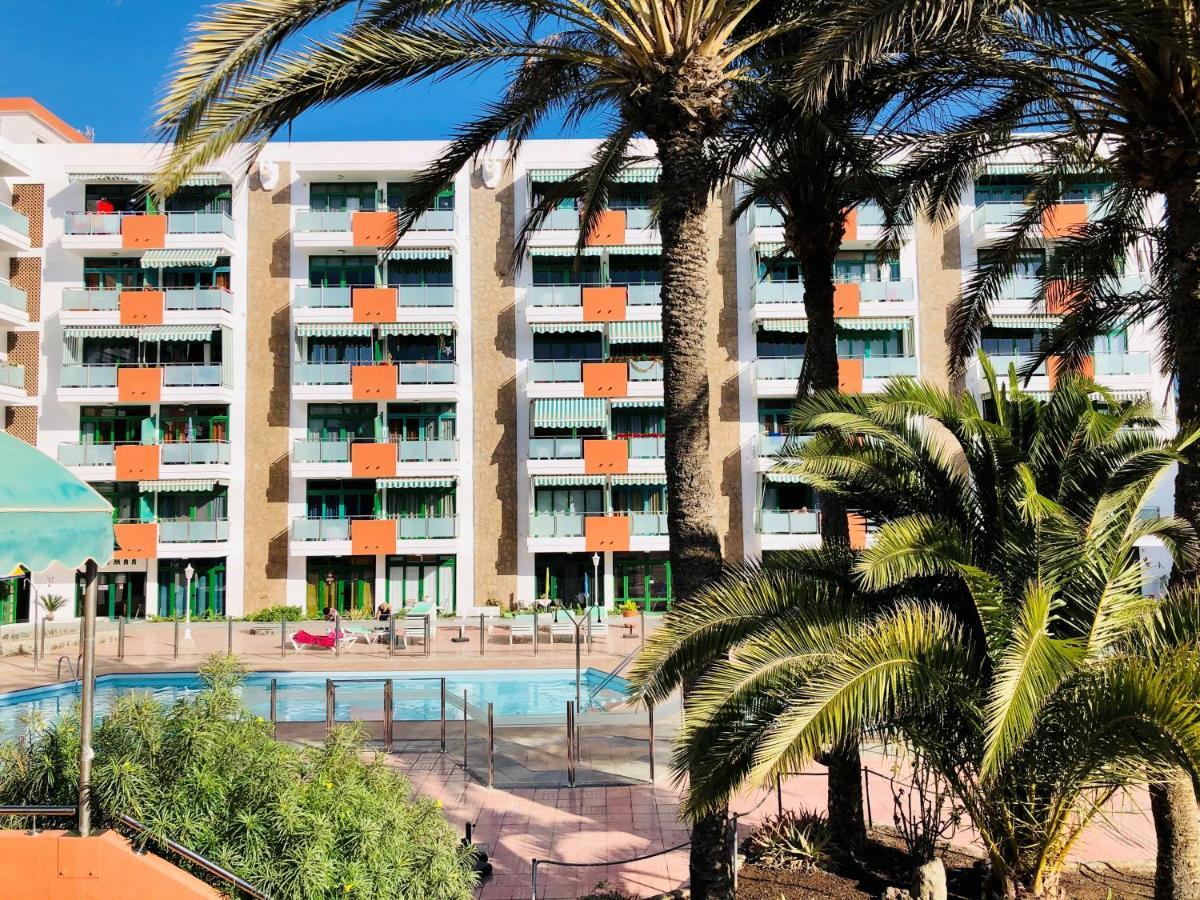 Apartment Palm Trees View Of The Dunes Плайя-дель-Инглес Экстерьер фото