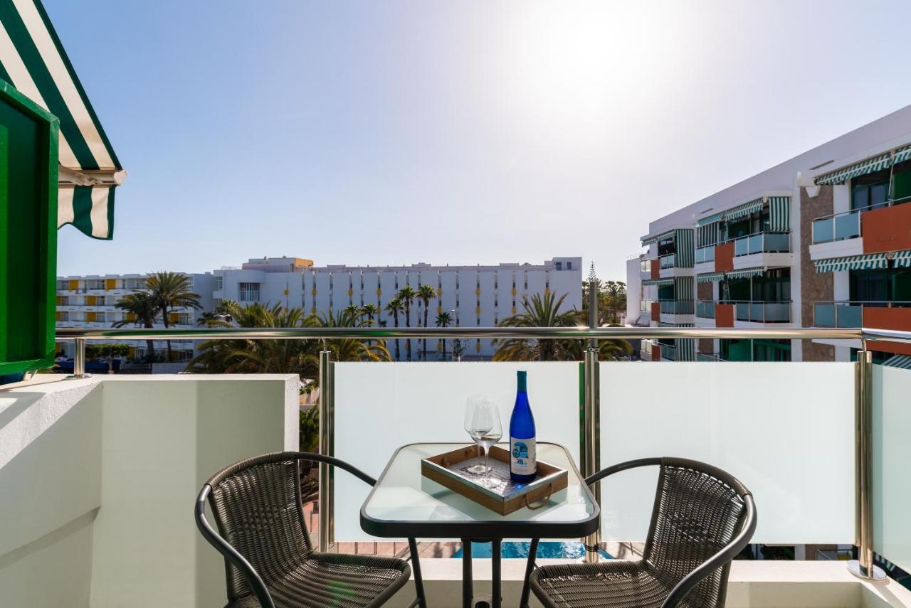 Apartment Palm Trees View Of The Dunes Плайя-дель-Инглес Экстерьер фото